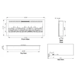 Touchstone Sideline Wall Mount Electrics Fireplaces - Image 6