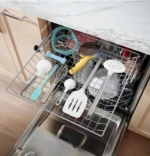 GE – 24″ Front Control Built-In Tub Dishwashers with 3rd Rack, Sanitize Cycle and 47 dBA – Stainless Steels - Image 7