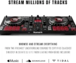 Numark Mixtrack Platinum FX Serato DJ Controllers with Jog Wheel Displays, 4 Decks, Mixers, Effects Paddles and (Audio Interface) - Image 4