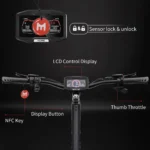M YUME SCOOTER Hawk Dual Motor Electrics Scooters for Adults 2400W 43MPH 43Miles Long Rang E-Scooters - Image 4