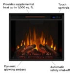 Real Flame Hollis 32″ Electric Fireplaces. - Image 2