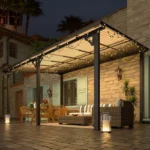 Aecojoy 10x14 Aluminum Patio Cover, Dark Gray - Image 3