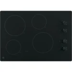 GE 30″ Built-In Knob Control Electric Cooktops JP3030DWBB