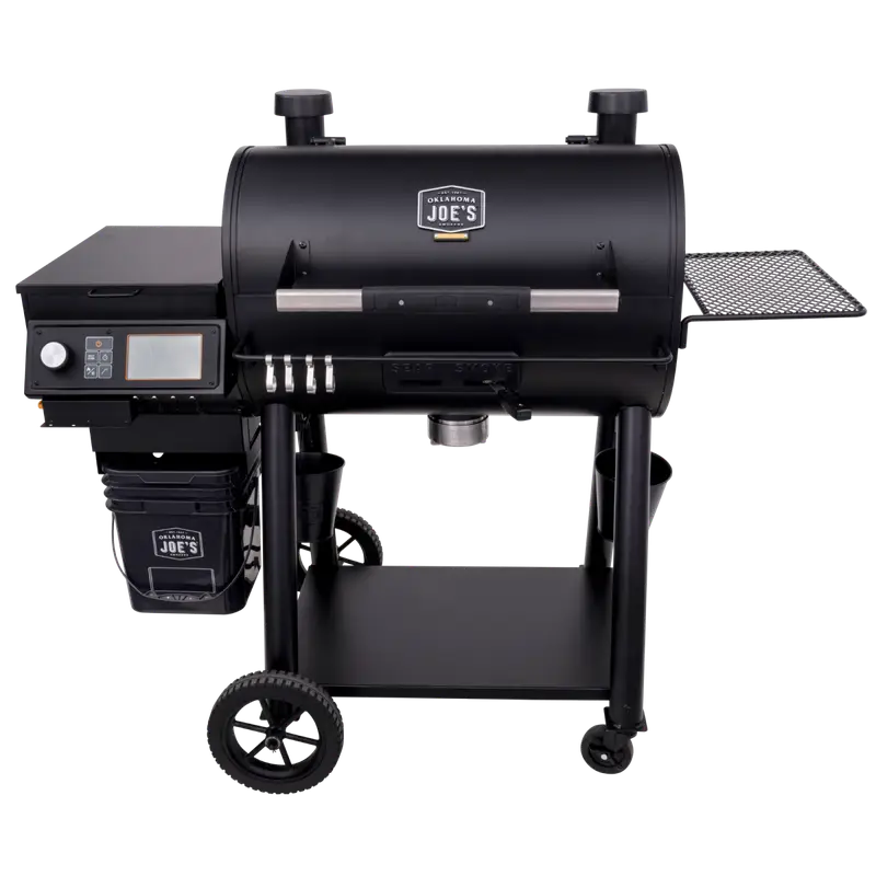 e1-2-1.webp Oklahoma Joe’s Rider 900 DLX Pellet Grills and Smoker - Image 1