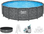 Bestway APX 365 16ft x 48 inches Round Above Ground Pool Sets - Image 4