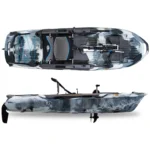 3 Waters Big Fish 108 Pedal Drive Kayak, Urban Camo - Image 4