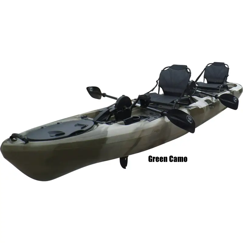 j1-7-1.webp BKC PK14 14′ Tandem Sit-On-Top Pedal Drive Kayaks - Image 1