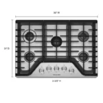 KitchenAid 30″ 5-Burner Gas Cooktops KCGS350ESS - Image 2