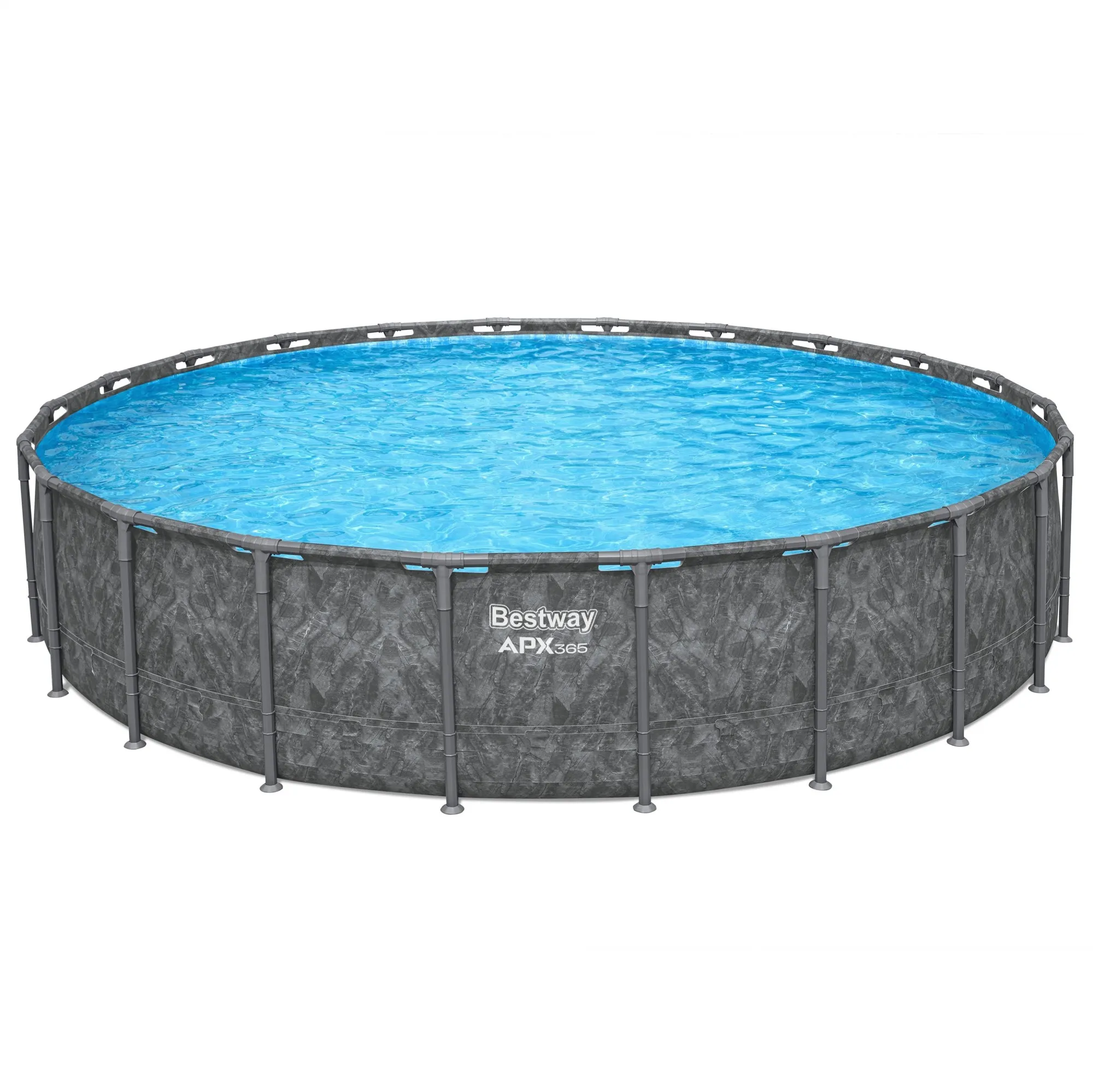 k1-8-1.webp Bestway APX 365 22’x52″ Round Above Ground Swimming Pool Set with Pump and Ladders - Image 1