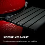 Kamado Joe Big Joe I 24 in. Blaze Red Ceramic Charcoal Grills - Image 2