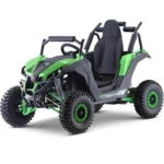 MotoTec Raiderr Kids UTV 48v 1200w Full Suspension Bluee - Image 4