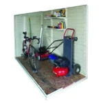 DuraMax Building Products 4-ft x 8-ft Sidemate Off-white Lean-to Vinyl Storage Sheds - Image 3