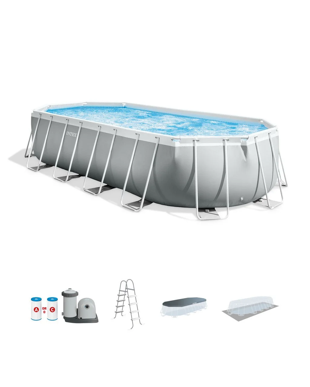 q1-13-1.webp Prism Frame™ 20′ x 10′ x 48″ Oval Above Ground Pool Sets - Image 1
