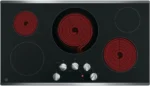 GE 36″ Built-In Electric Cooktops JP3036SLSS - Image 3