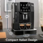 De’Longhi Magnifica Start Automatic Espresso Machine with Manual Milk Frother & Built in Grinder – 3 One-Touch Recipes, Easy-to-Clean, Home Barista Coffee Maker for Lattes, Cappuccino, Iced Coffees - Image 2