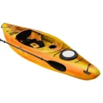 Sun Dolphin Simcoe 10.4, Sit-in Recreational Kayaks with Paddle, Tequila Sunrise - Image 2