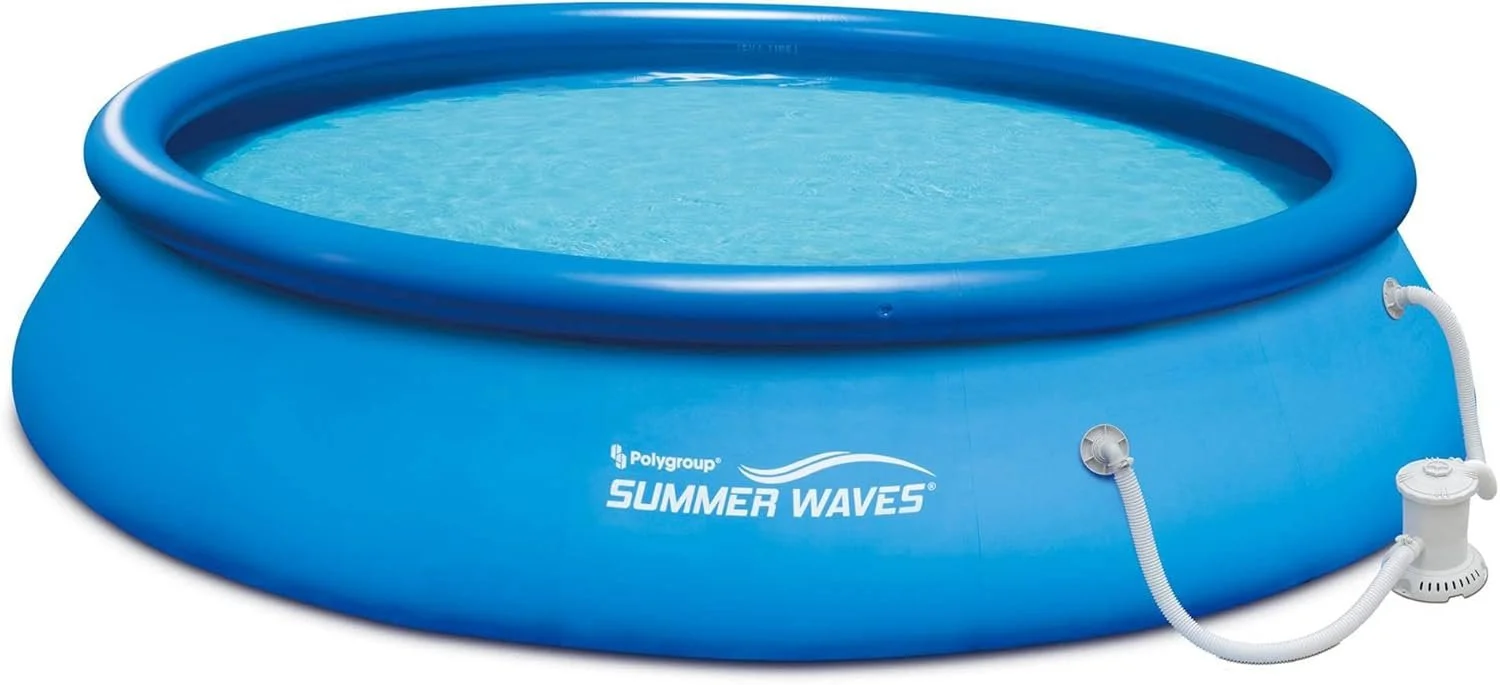 u1-15-1.webp Summer Waves 15ft x 36in Quick Set Inflatable Outdoor Above Grounds - Image 1