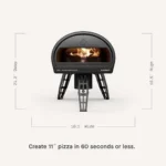 Gozney Roccbox Outdoor Pizza Ovens, Black, Portable, Gas & Wood Fired, Restaurant-Grades - Image 2