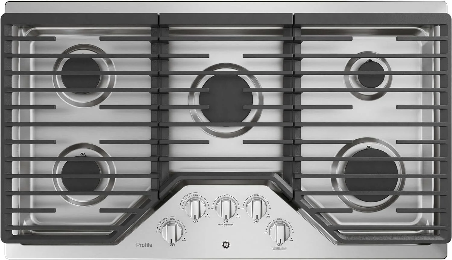 vv11-2.webp GE Profile Built-In Gas Cooktops PGP7036SLSS - Image 1