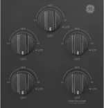 GE 36″ Built-in Gas Cooktops JGP3036DLBB - Image 3