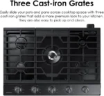 Samsung 36″ Gas Cooktops NA36N6555TS - Image 4