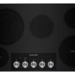KitchenAid 36″ Electric Cooktops with 5 Elements and Knob Controls